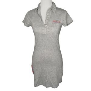 Oki Wear polo tennis dress UF University Florida Gators graphic button up Medium
